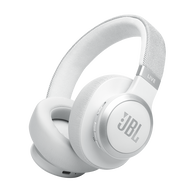 JBL Live 770NC - White - Wireless Over-Ear Headphones with True Adaptive Noise Cancelling - Hero